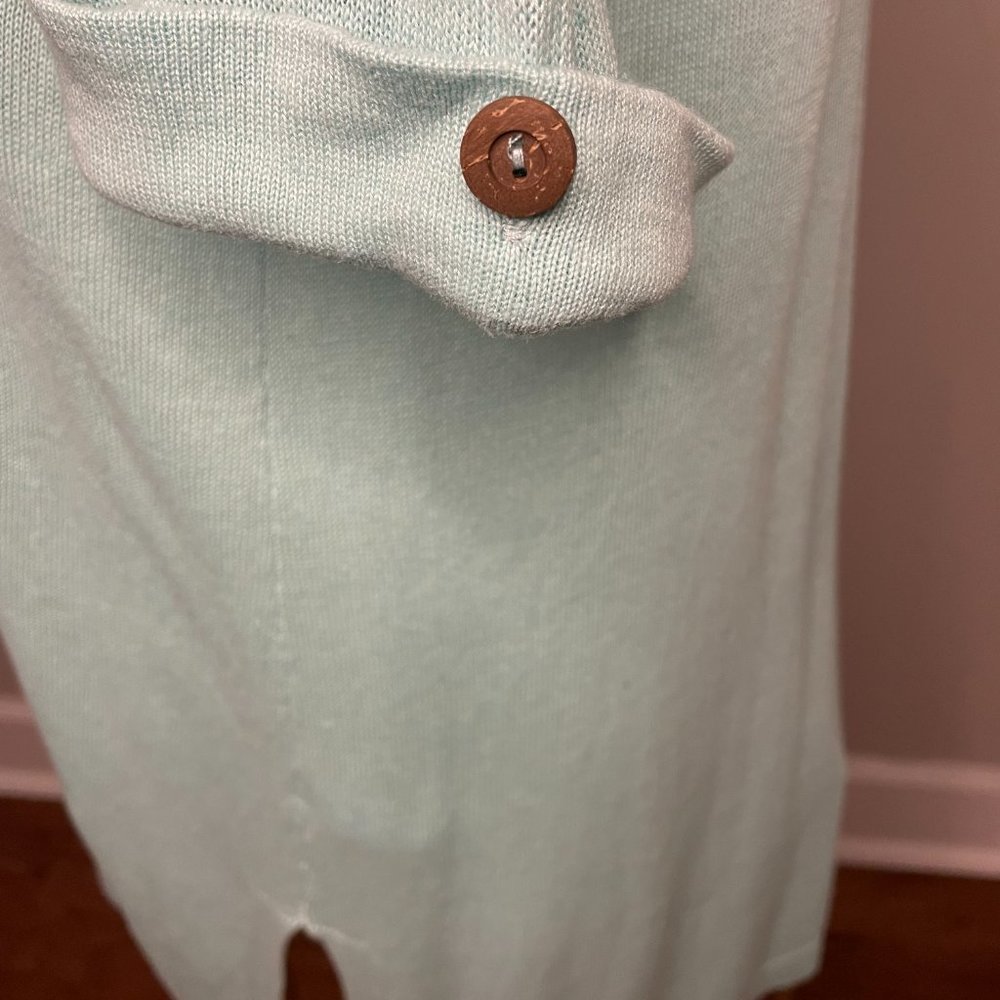 J.Jill Light Green V-neck Tunic Pullover size Large - Picture 8 of 9